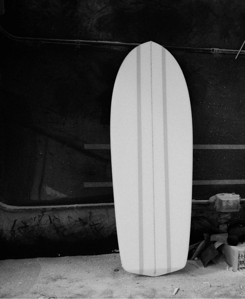 A Glenn Pang shape for Majek Foilboards x Lucid Glassing