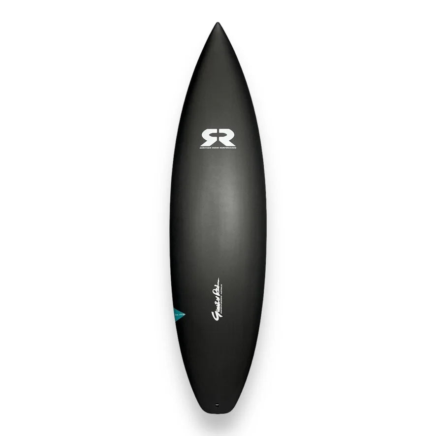G4 Pro 6'0" surfboard deck – Gunther Rohn shape by Lucid Glassing – high-performance carbon board – 29L