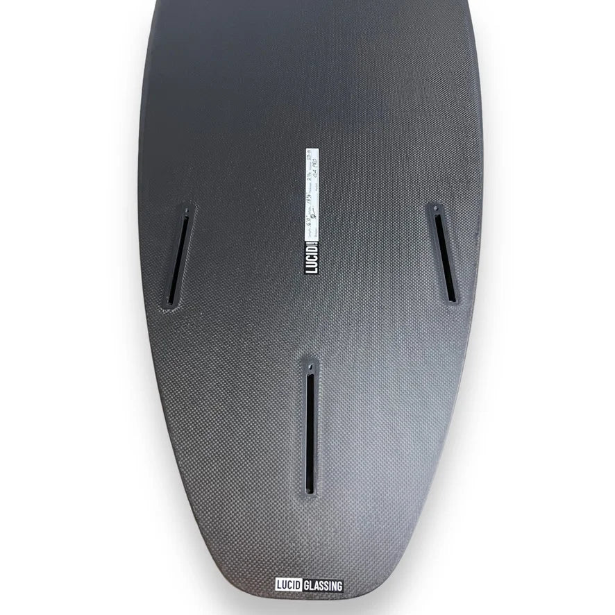 G4 Pro 6'0" surfboard fin setup – Gunther Rohn shape by Lucid Glassing – thruster configuration for critical surf