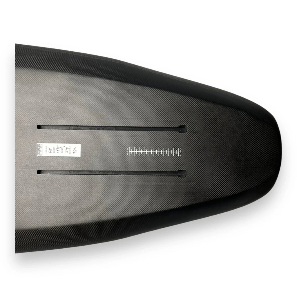 Apex tracks detail – Majek prone foilboard by Glenn Pang
