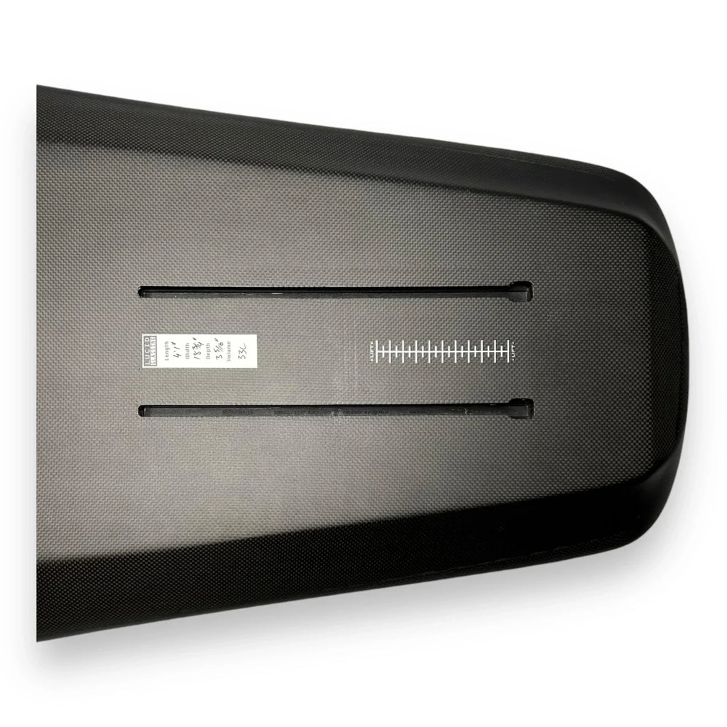 Cadabra tracks detail – Majek prone foilboard by Glenn Pang