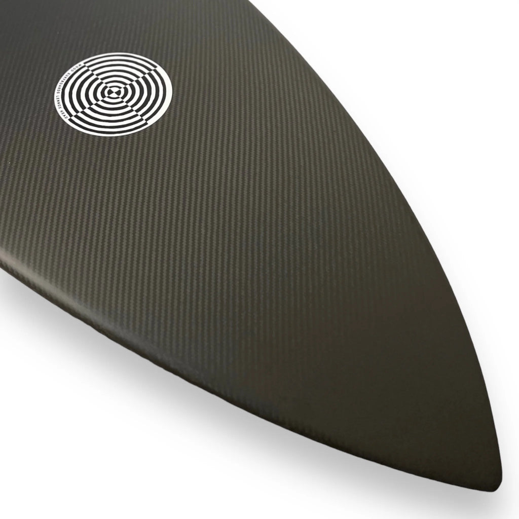 Skunter 5'10" surfboard nose – Wood Surfboards shape by Lucid Glassing 