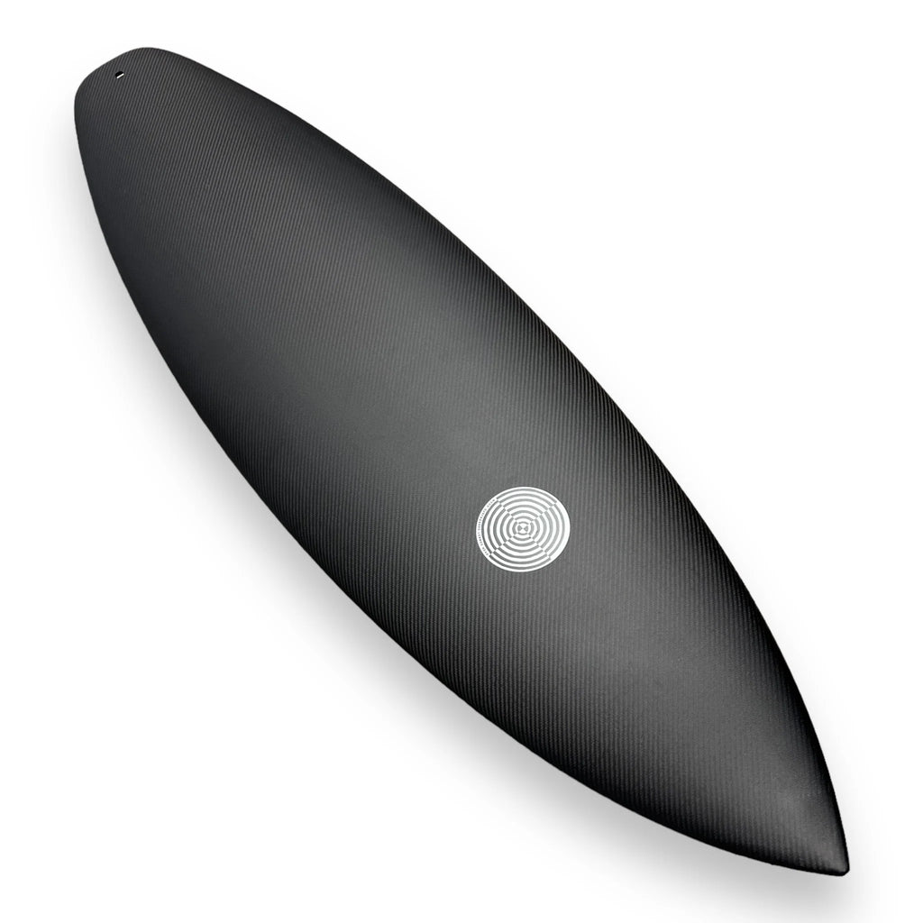 Skunter 6'0" surfboard deck – Wood Surfboards shape built with our signature carbon fibre and vacuum bag construction – 31L